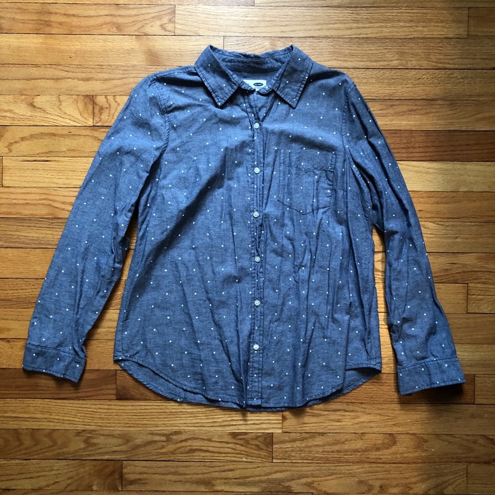 Old Navy Chambray Button Down